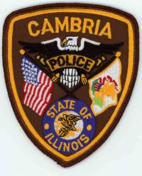 ILLINOIS,CAMBRIA POLICE 1